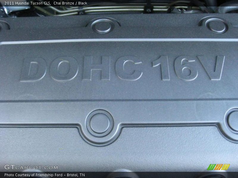  2011 Tucson GLS Engine - 2.4 Liter DOHC 16-Valve CVVT 4 Cylinder