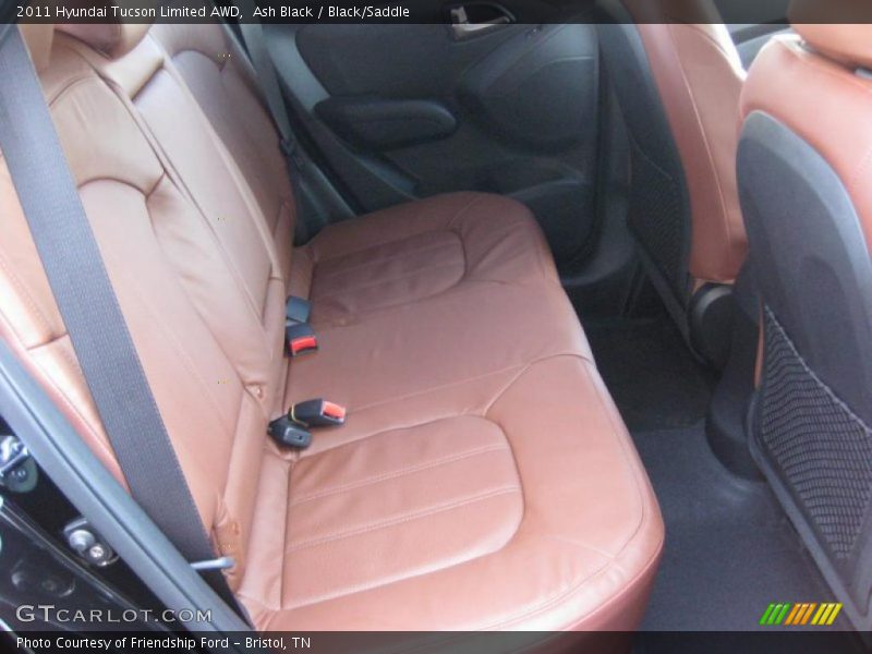  2011 Tucson Limited AWD Black/Saddle Interior