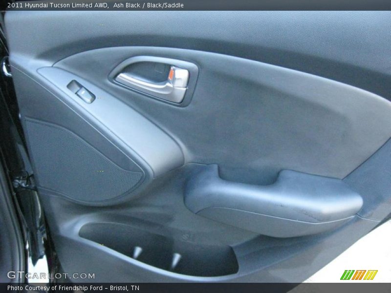 Ash Black / Black/Saddle 2011 Hyundai Tucson Limited AWD
