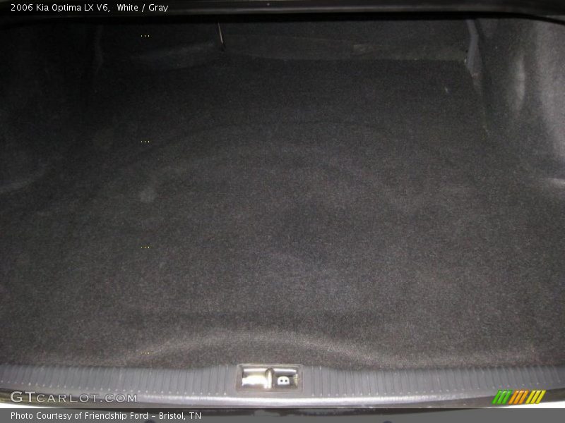 White / Gray 2006 Kia Optima LX V6