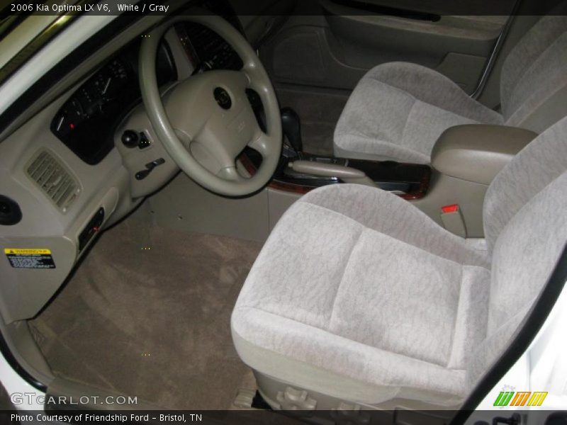  2006 Optima LX V6 Gray Interior
