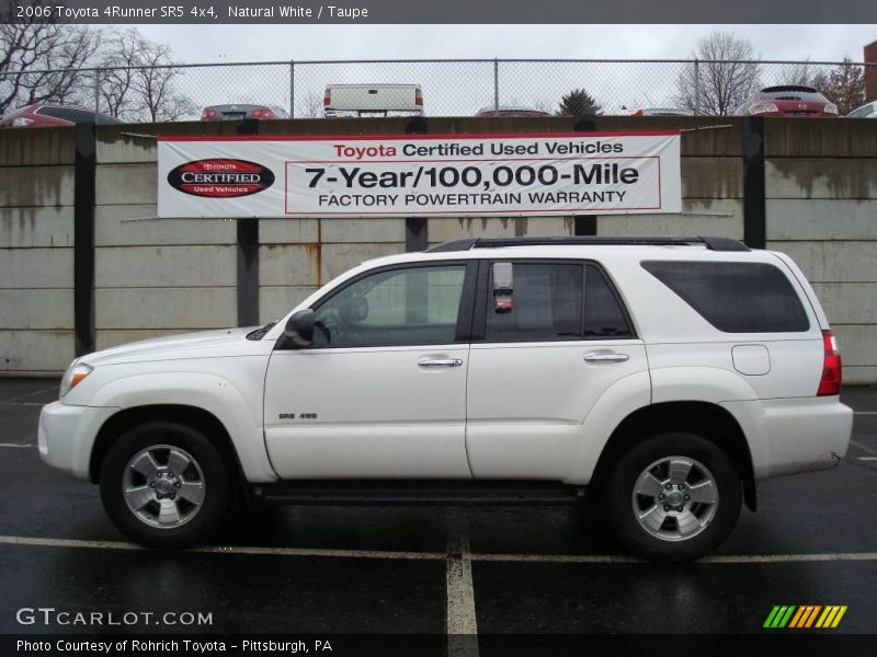 Natural White / Taupe 2006 Toyota 4Runner SR5 4x4