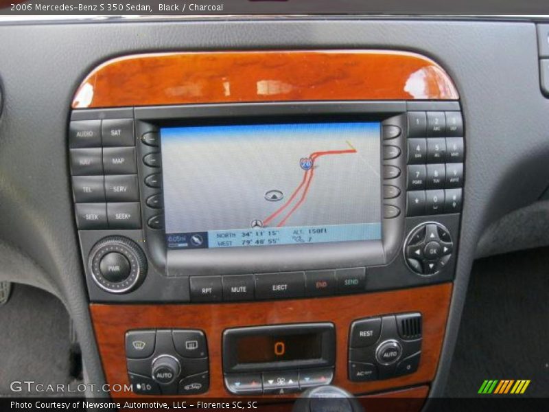 Navigation of 2006 S 350 Sedan