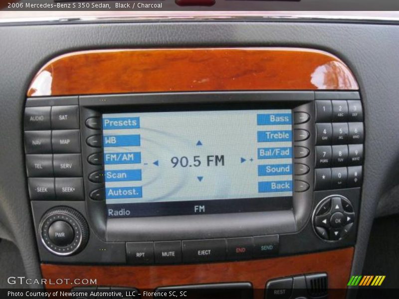 Controls of 2006 S 350 Sedan