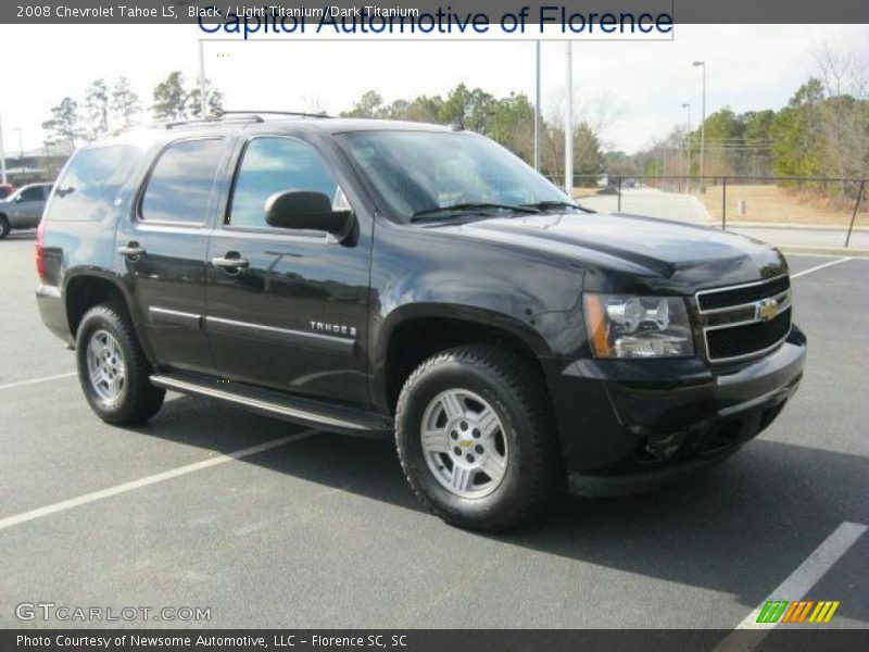 Black / Light Titanium/Dark Titanium 2008 Chevrolet Tahoe LS