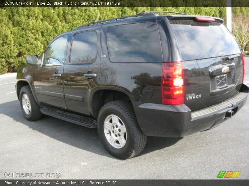 Black / Light Titanium/Dark Titanium 2008 Chevrolet Tahoe LS