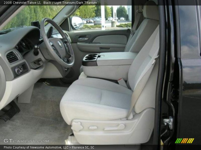 Black / Light Titanium/Dark Titanium 2008 Chevrolet Tahoe LS