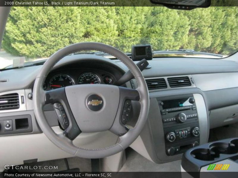 Black / Light Titanium/Dark Titanium 2008 Chevrolet Tahoe LS