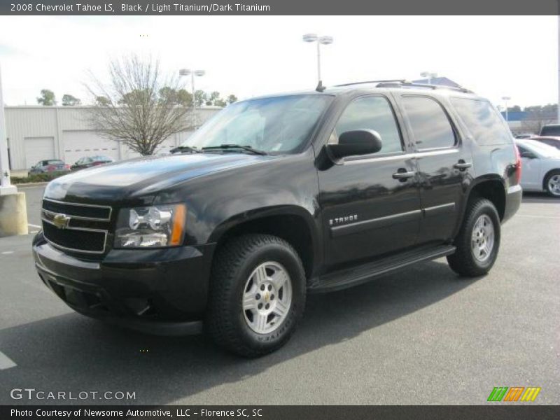 Black / Light Titanium/Dark Titanium 2008 Chevrolet Tahoe LS