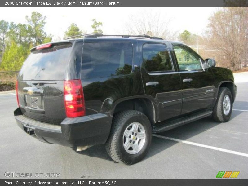 Black / Light Titanium/Dark Titanium 2008 Chevrolet Tahoe LS