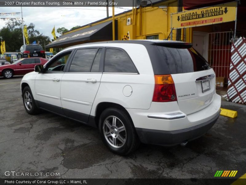 Stone White / Pastel Slate Gray 2007 Chrysler Pacifica Touring