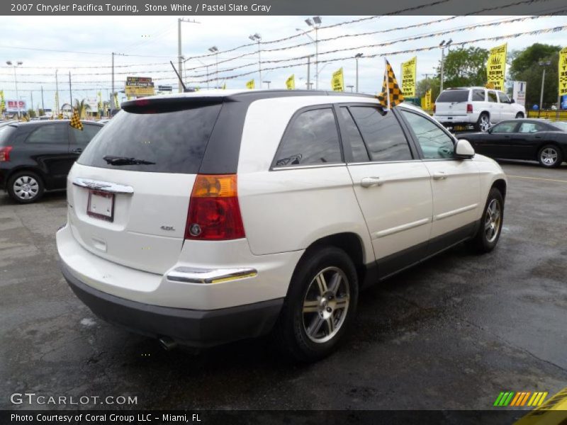 Stone White / Pastel Slate Gray 2007 Chrysler Pacifica Touring