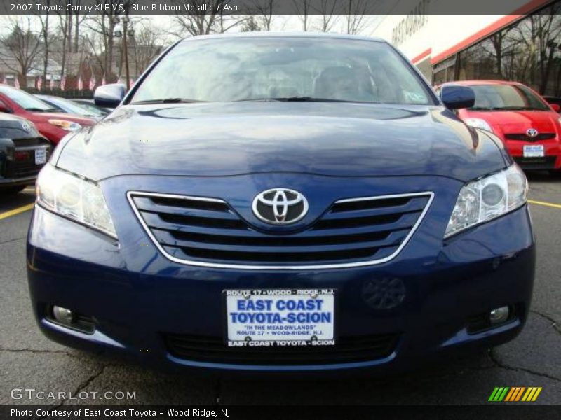 Blue Ribbon Metallic / Ash 2007 Toyota Camry XLE V6