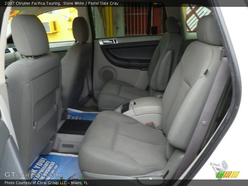 Stone White / Pastel Slate Gray 2007 Chrysler Pacifica Touring