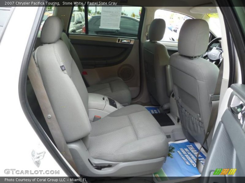 Stone White / Pastel Slate Gray 2007 Chrysler Pacifica Touring