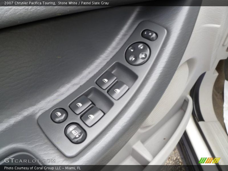 Stone White / Pastel Slate Gray 2007 Chrysler Pacifica Touring