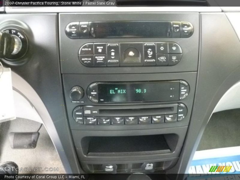 Stone White / Pastel Slate Gray 2007 Chrysler Pacifica Touring