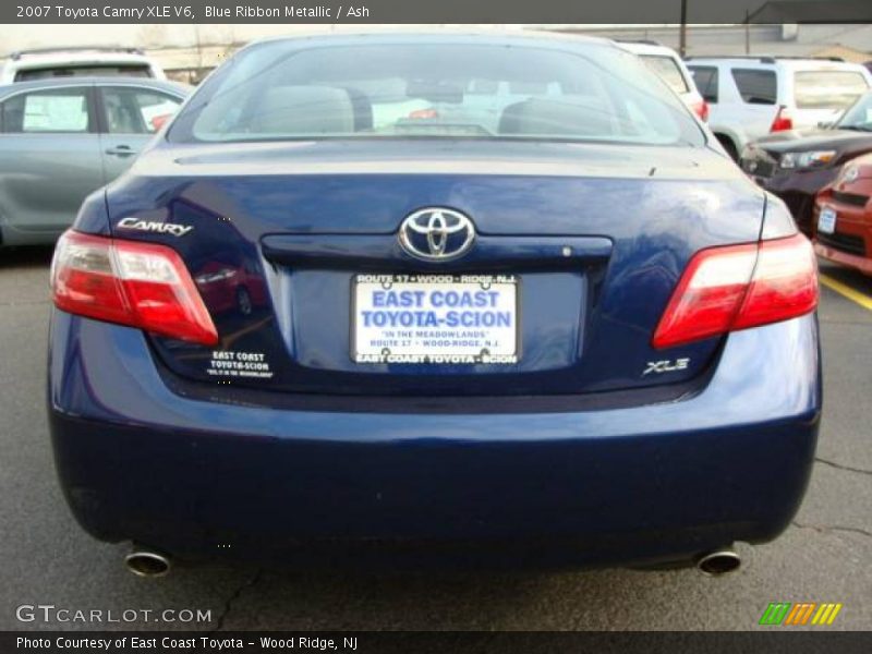 Blue Ribbon Metallic / Ash 2007 Toyota Camry XLE V6