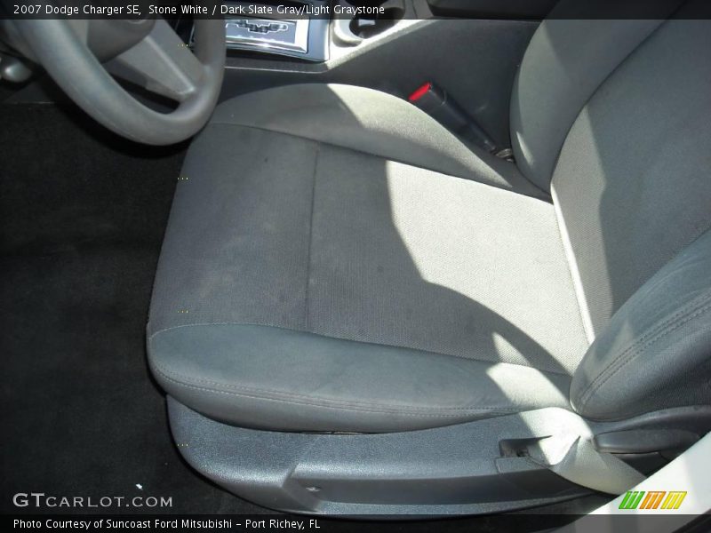 Stone White / Dark Slate Gray/Light Graystone 2007 Dodge Charger SE
