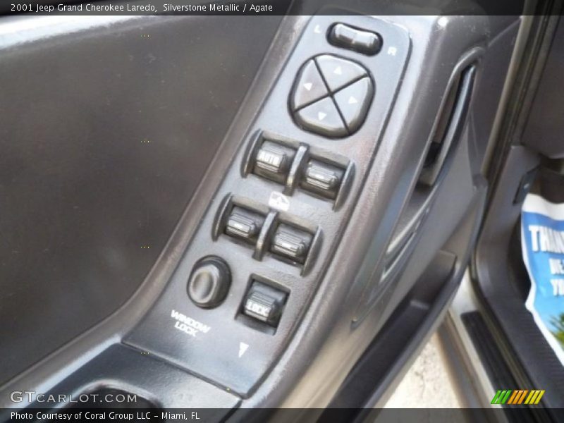 Silverstone Metallic / Agate 2001 Jeep Grand Cherokee Laredo