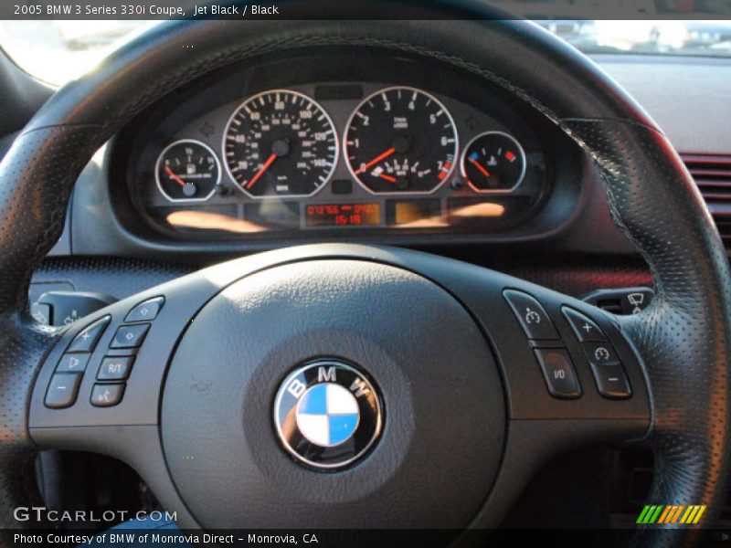Jet Black / Black 2005 BMW 3 Series 330i Coupe