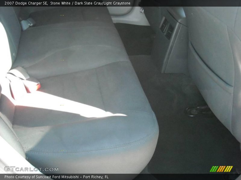 Stone White / Dark Slate Gray/Light Graystone 2007 Dodge Charger SE