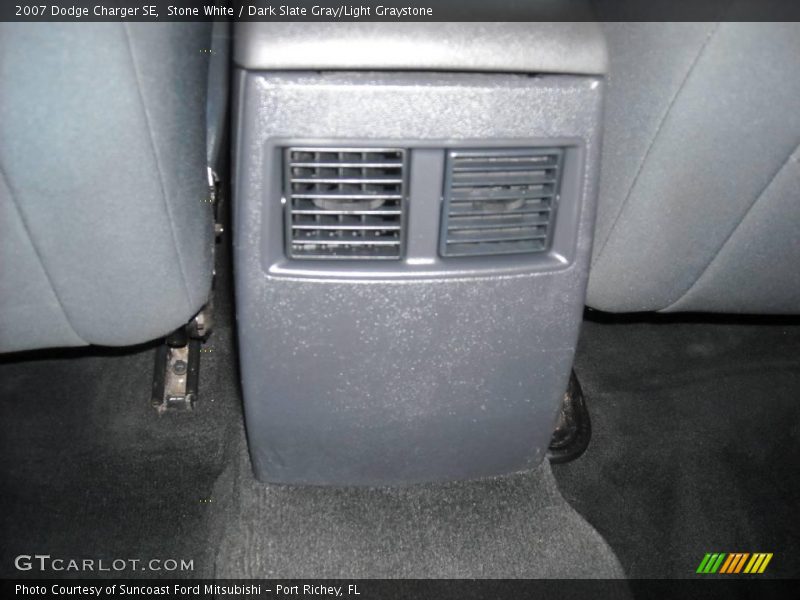 Stone White / Dark Slate Gray/Light Graystone 2007 Dodge Charger SE