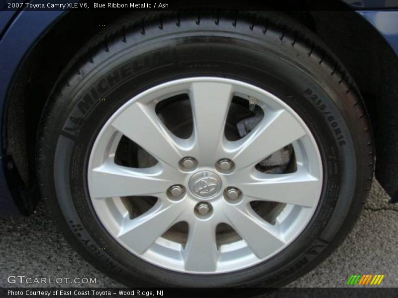 Blue Ribbon Metallic / Ash 2007 Toyota Camry XLE V6