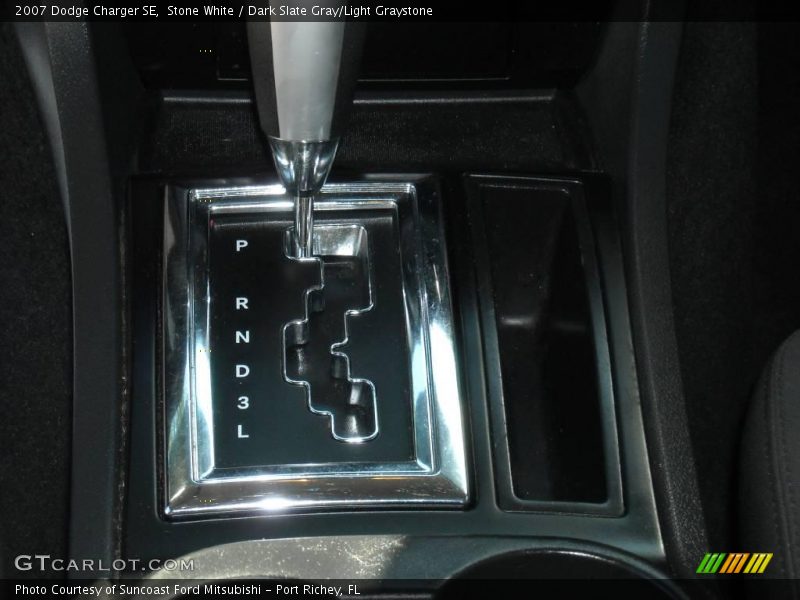 Stone White / Dark Slate Gray/Light Graystone 2007 Dodge Charger SE