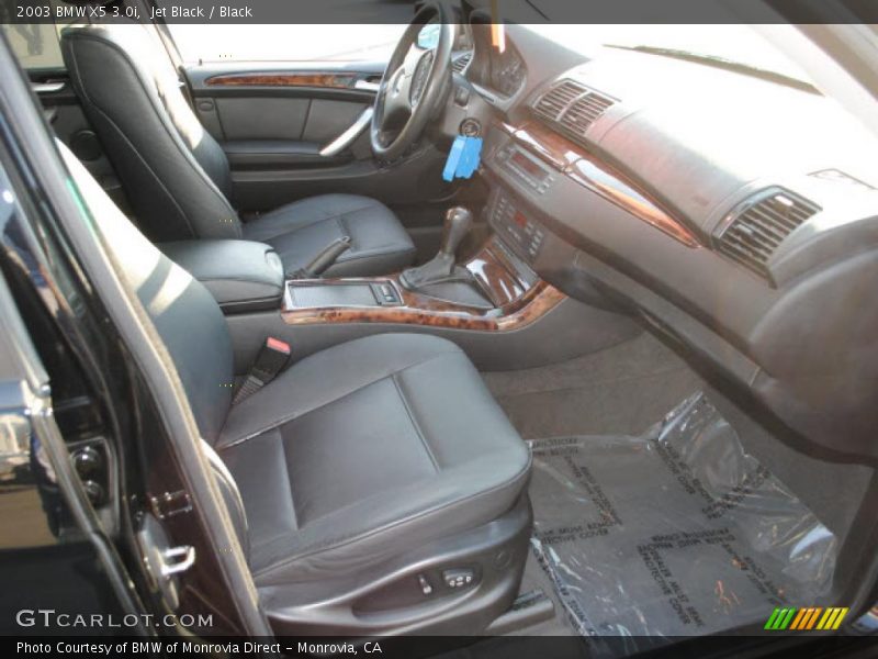 Jet Black / Black 2003 BMW X5 3.0i