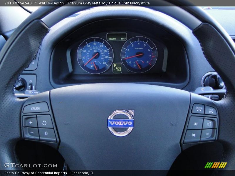  2010 S40 T5 AWD R-Design Steering Wheel