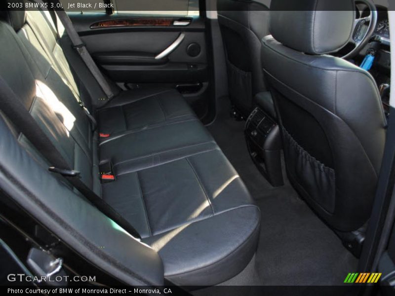 Jet Black / Black 2003 BMW X5 3.0i