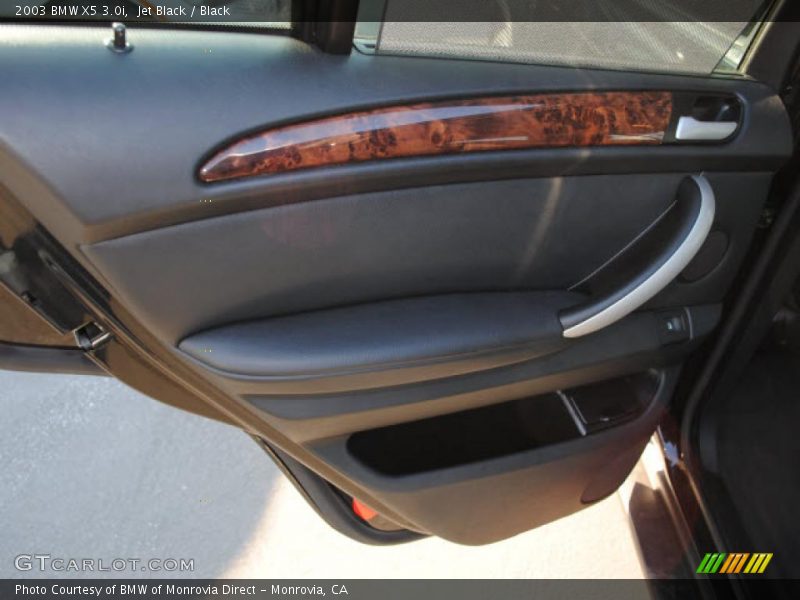 Jet Black / Black 2003 BMW X5 3.0i