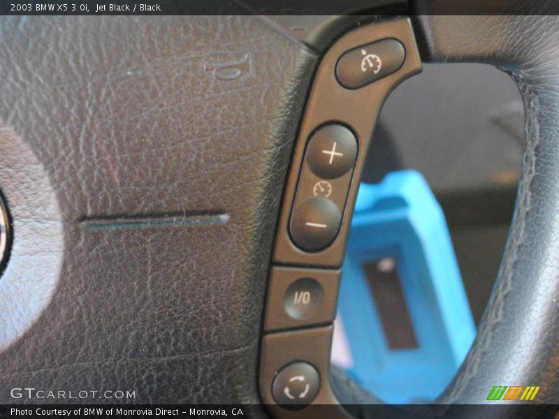 Jet Black / Black 2003 BMW X5 3.0i