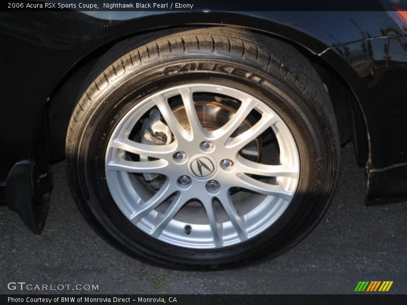 Nighthawk Black Pearl / Ebony 2006 Acura RSX Sports Coupe