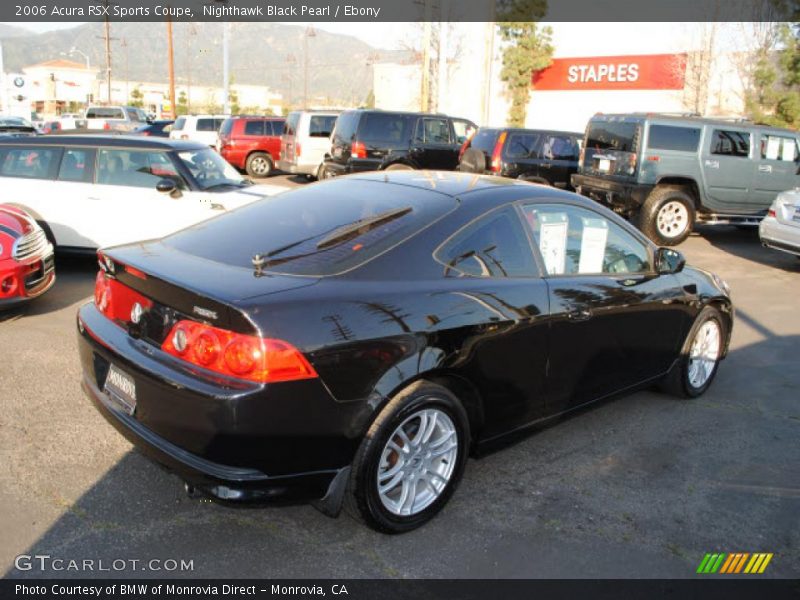 Nighthawk Black Pearl / Ebony 2006 Acura RSX Sports Coupe