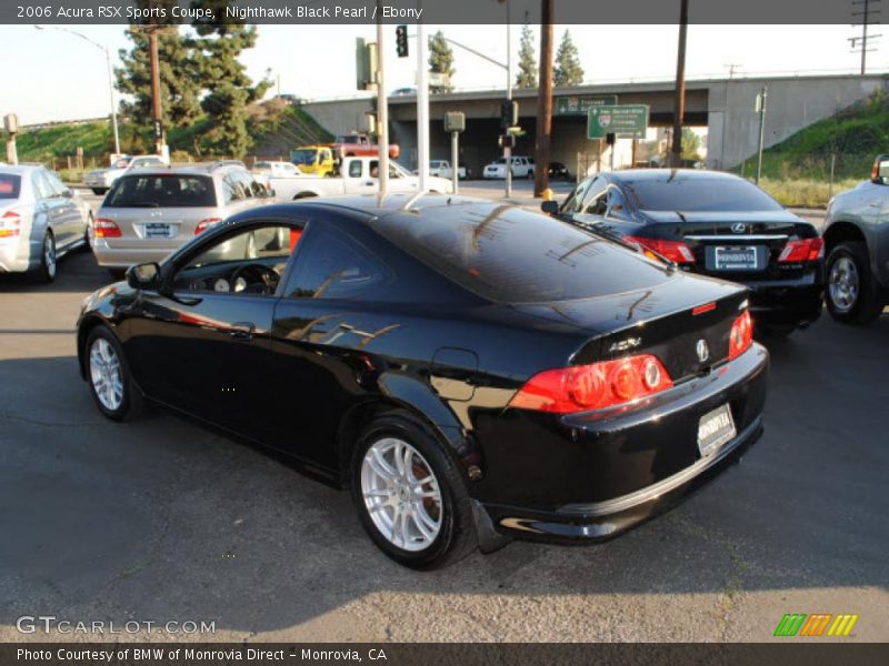 Nighthawk Black Pearl / Ebony 2006 Acura RSX Sports Coupe