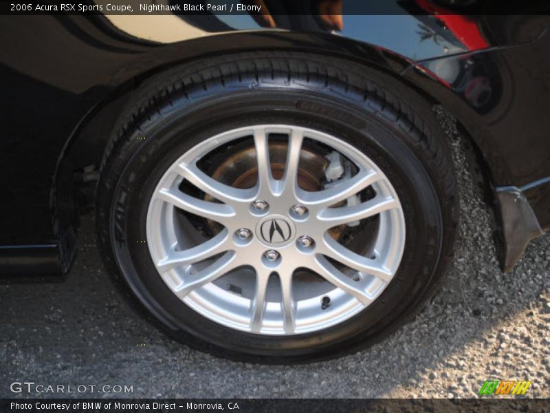 Nighthawk Black Pearl / Ebony 2006 Acura RSX Sports Coupe
