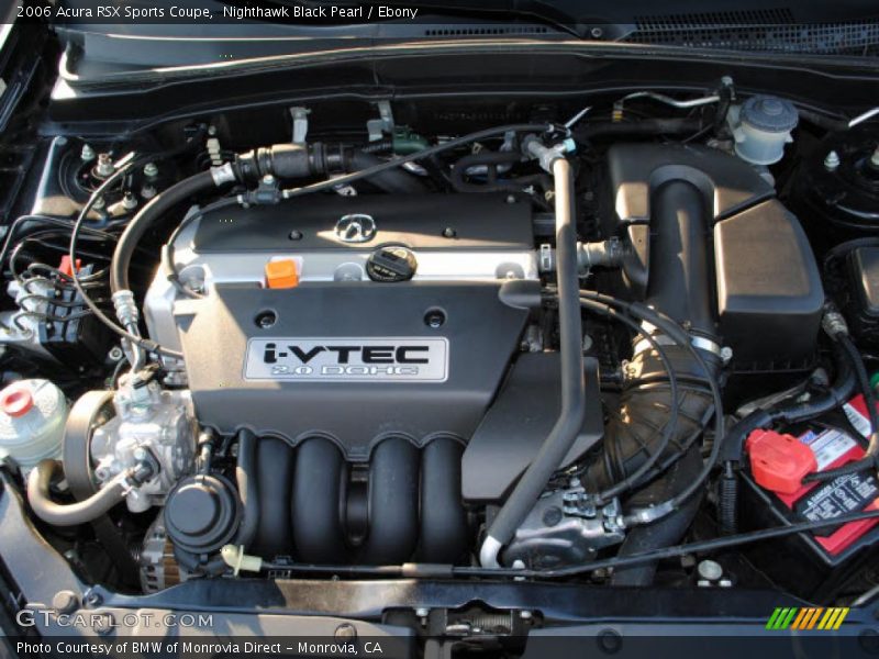 Nighthawk Black Pearl / Ebony 2006 Acura RSX Sports Coupe