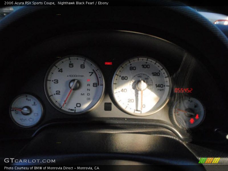 Nighthawk Black Pearl / Ebony 2006 Acura RSX Sports Coupe
