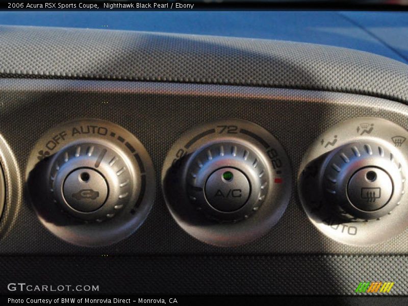 Nighthawk Black Pearl / Ebony 2006 Acura RSX Sports Coupe
