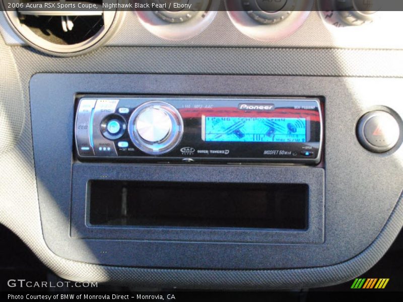 Nighthawk Black Pearl / Ebony 2006 Acura RSX Sports Coupe