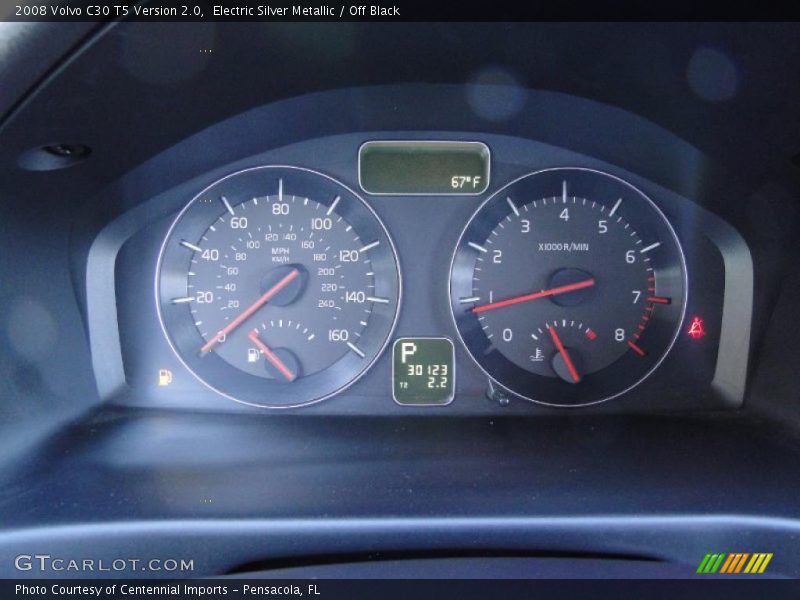 2008 C30 T5 Version 2.0 T5 Version 2.0 Gauges