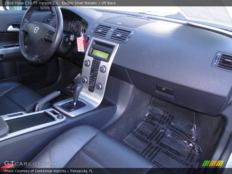 Electric Silver Metallic / Off Black 2008 Volvo C30 T5 Version 2.0