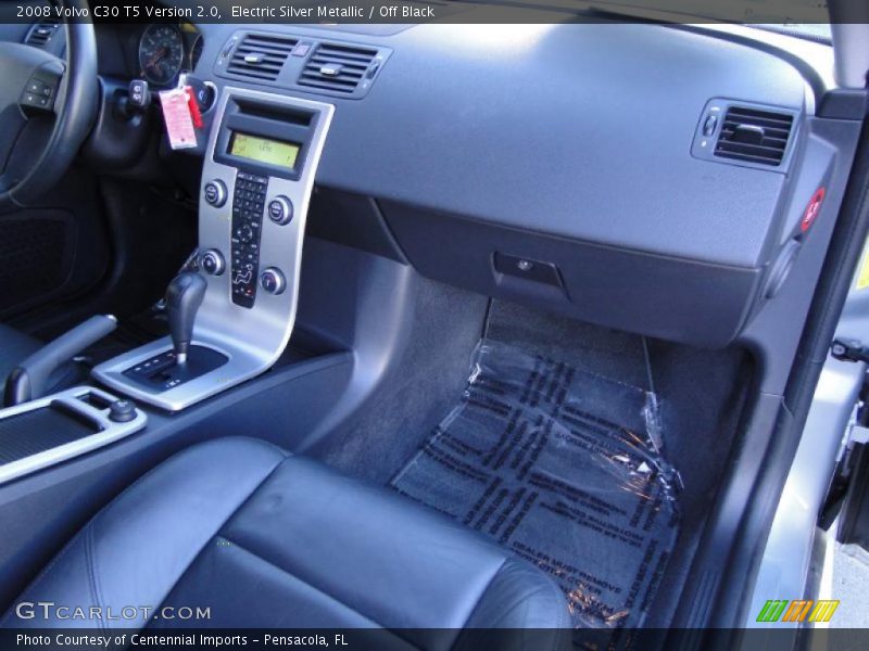 Electric Silver Metallic / Off Black 2008 Volvo C30 T5 Version 2.0