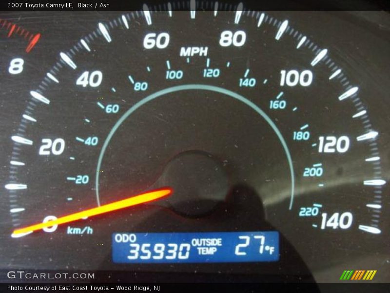 Black / Ash 2007 Toyota Camry LE
