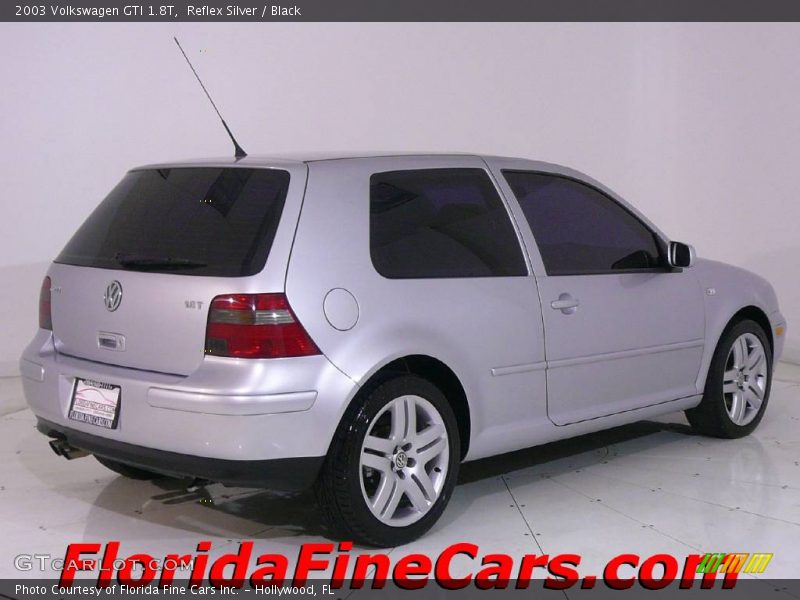 Reflex Silver / Black 2003 Volkswagen GTI 1.8T