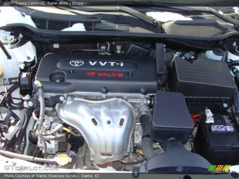 Super White / Bisque 2007 Toyota Camry LE