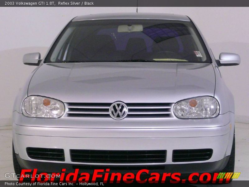 Reflex Silver / Black 2003 Volkswagen GTI 1.8T