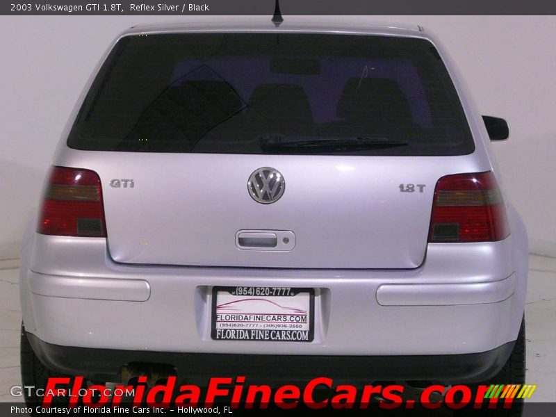 Reflex Silver / Black 2003 Volkswagen GTI 1.8T